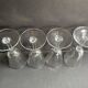 4 Saint Louis wine glasses Cerdagne service