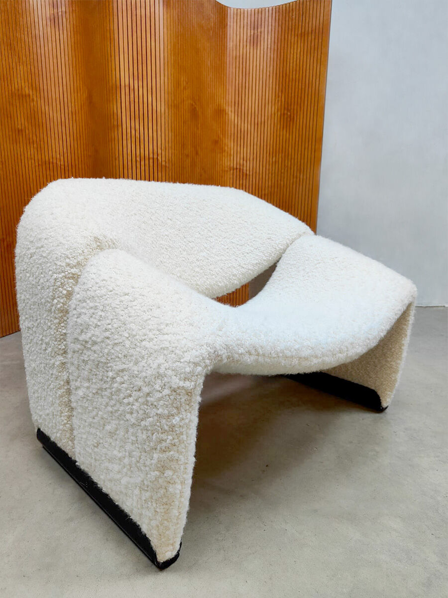 Vintage lounge armchair 'groovy' M-chair Artifort by Pierre Paulin F598