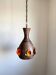 Vintage brutalist handmade German ceramic pendant lamp