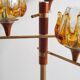 Vintage Oberglas Austria floor lamp 1970