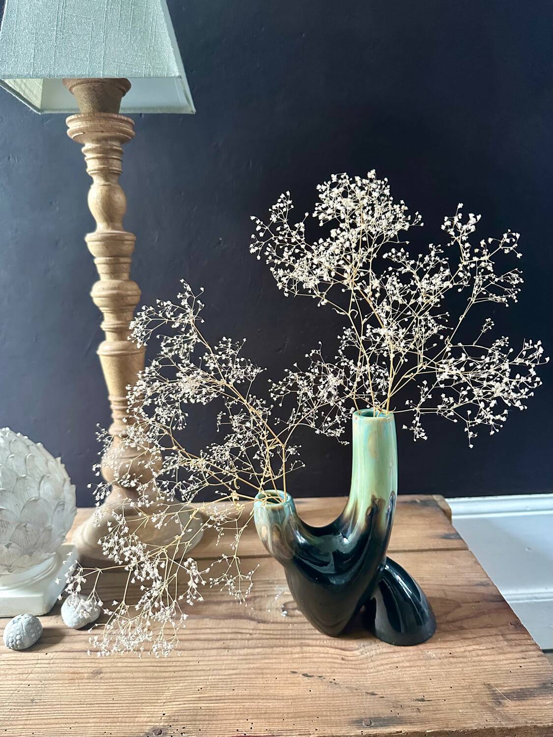 Ceramic vase from the 70s