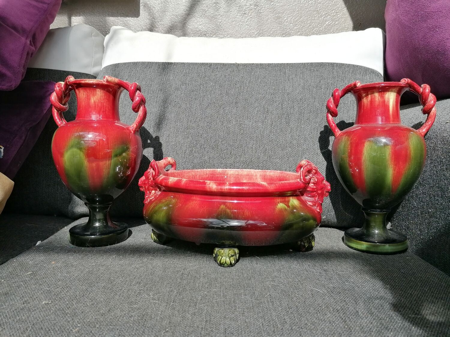 Set of Mont Chevalier Cannes fireplace trims