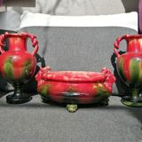 Set of Mont Chevalier Cannes fireplace trims