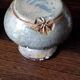 Trio of stoneware vases from the 70s signed and stamped