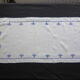 Old linen yarn case embroidered in blue with fruit baskets-6 Tray fund