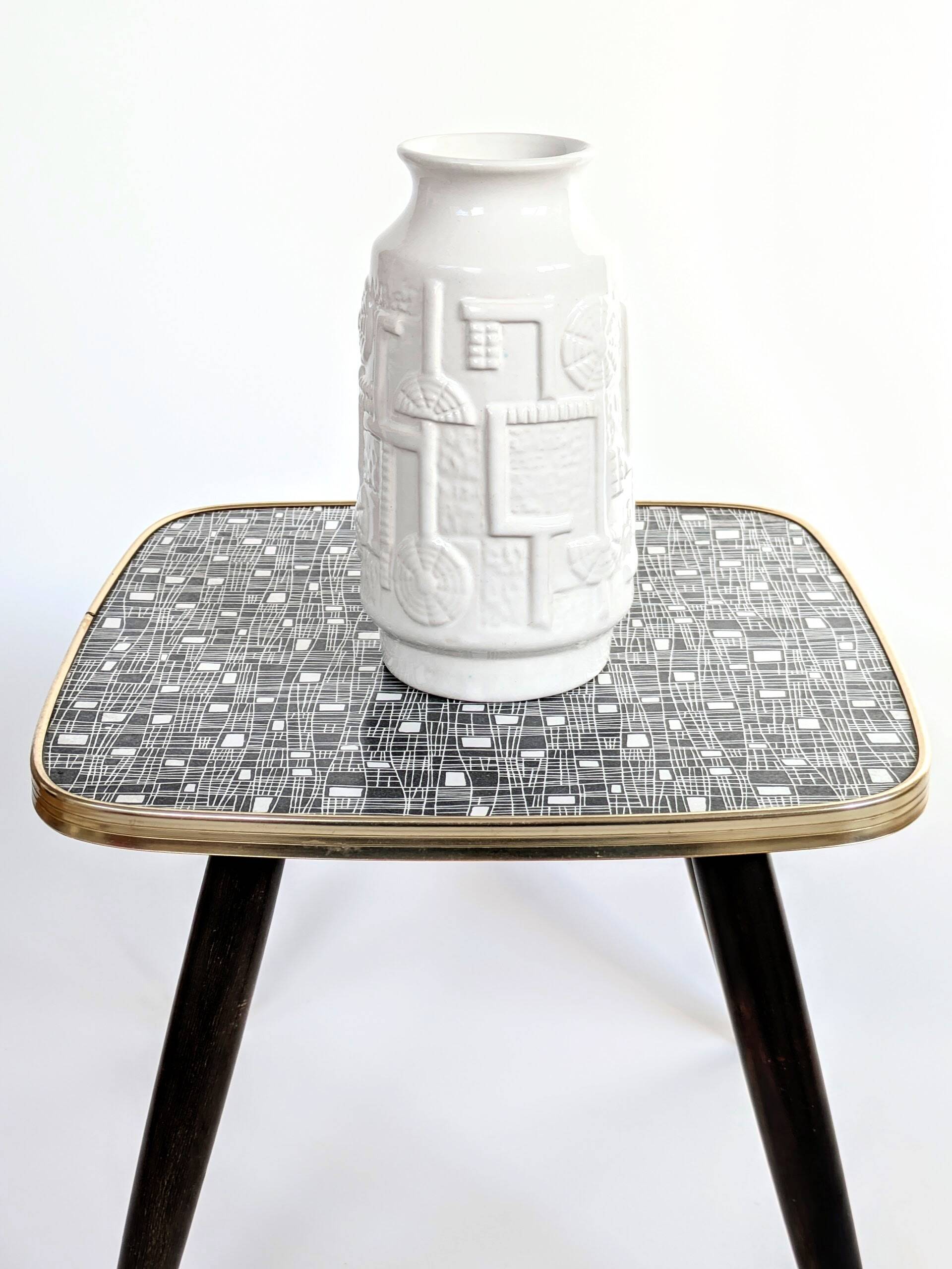 Vintage Bay Keramik "Narvik" vase by Bodo Mans, 1960s