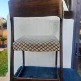 lot of 6 Baumann sled chairs