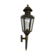 Old carriage lantern, cab, copper with 6 faces. Interior lamp. Year 60 70