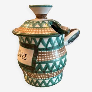 Olive pot