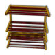 Wall shelf or shelf to vintage 60s shoes