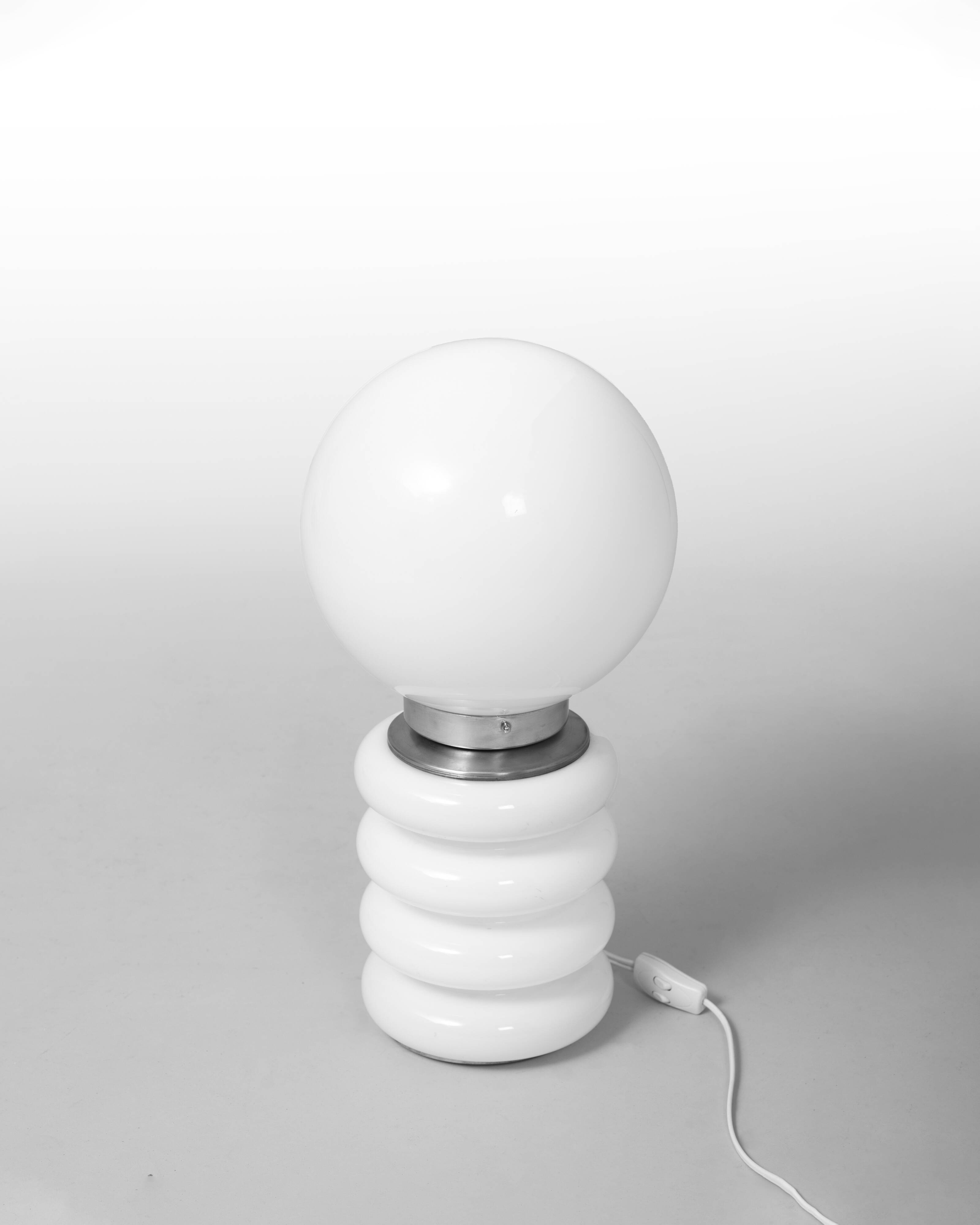 Lampe murano italienne, Carlo Nason