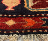 Lankaran persian runner rug handwoven traditional wool area rug - 89x285cm