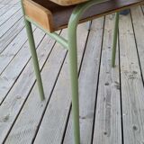 School desk and baumann chair