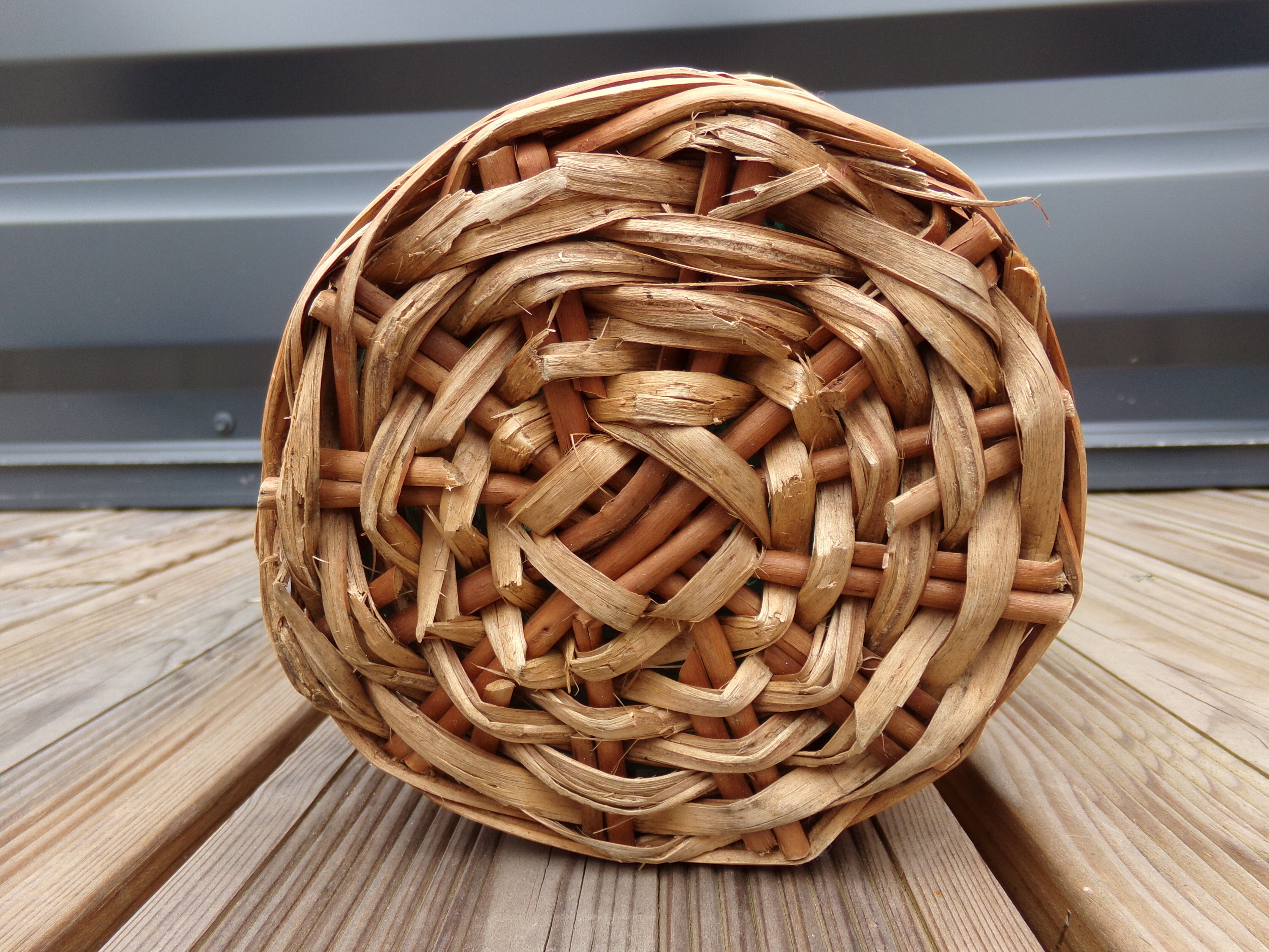 Bonbonne paillée 2 litres