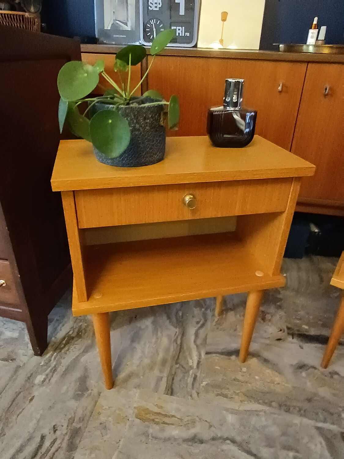 Vintage bedside tables
