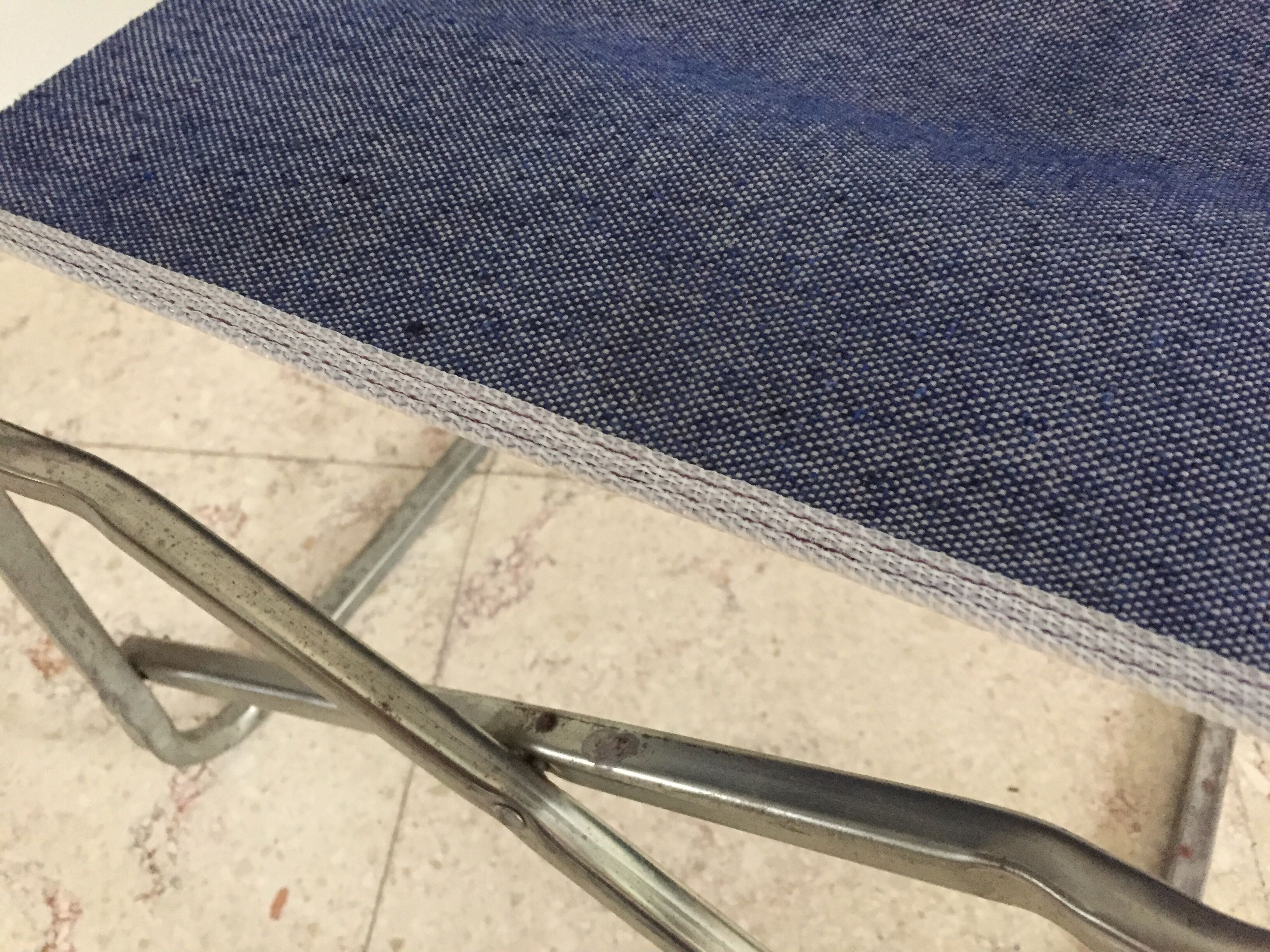 Vintage folding armchair for children