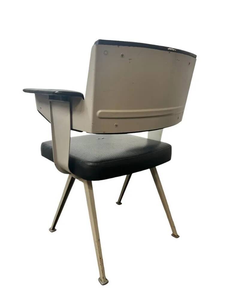 Vintage industrial 'resort' chair by Friso Kramer