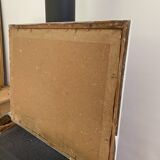 Old oil on wood dating from 1960