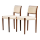 Chaises de salle à manger en palissandre modèle 80 par Niels O. Møller pour J.L. Møllers Møbelfabrik, années 1960, ensemble de 2