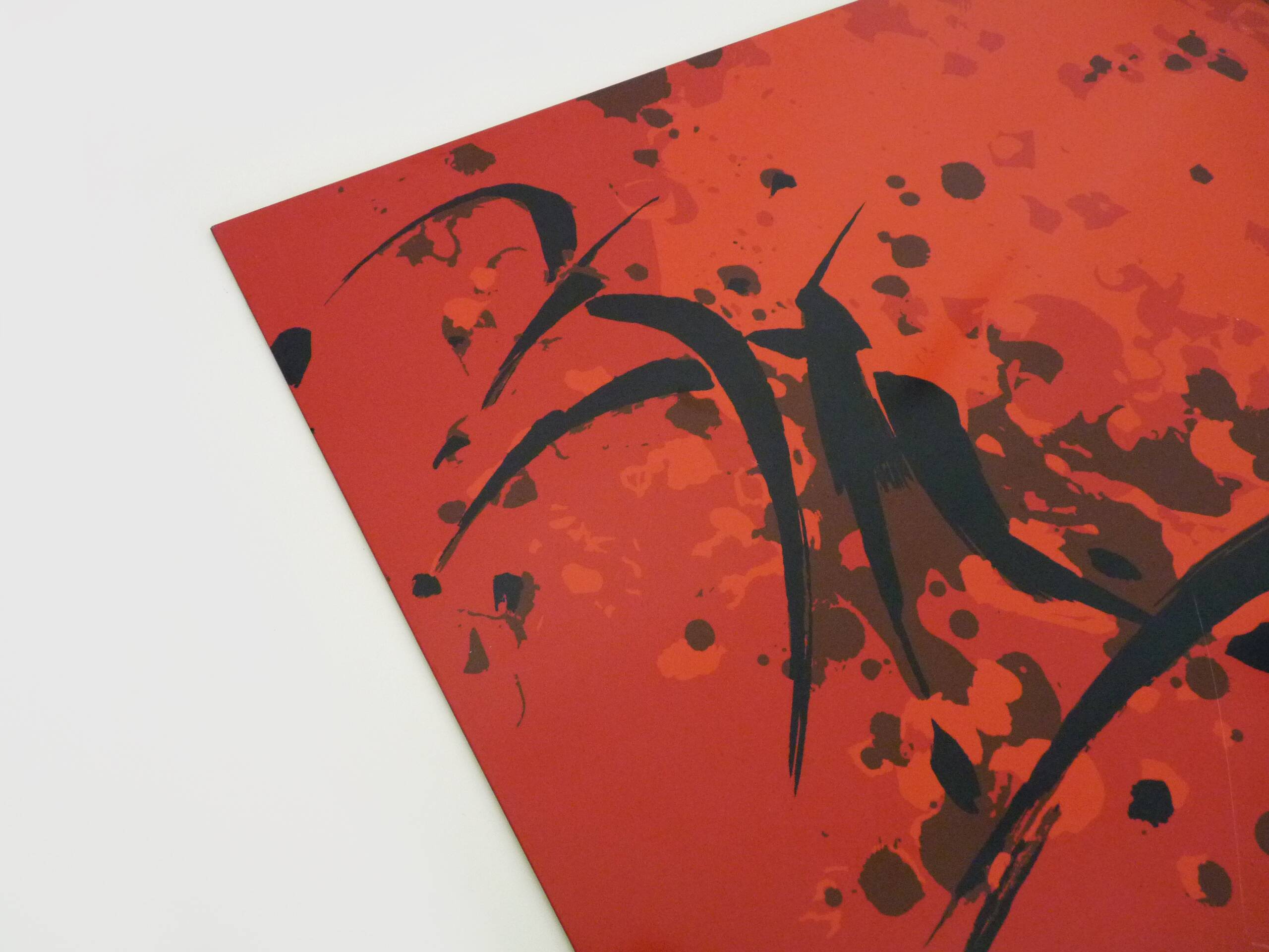 Robert wogensky (1919-2019) - on the fly. limited edition pressed painting