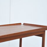 Danish teak serving trolley