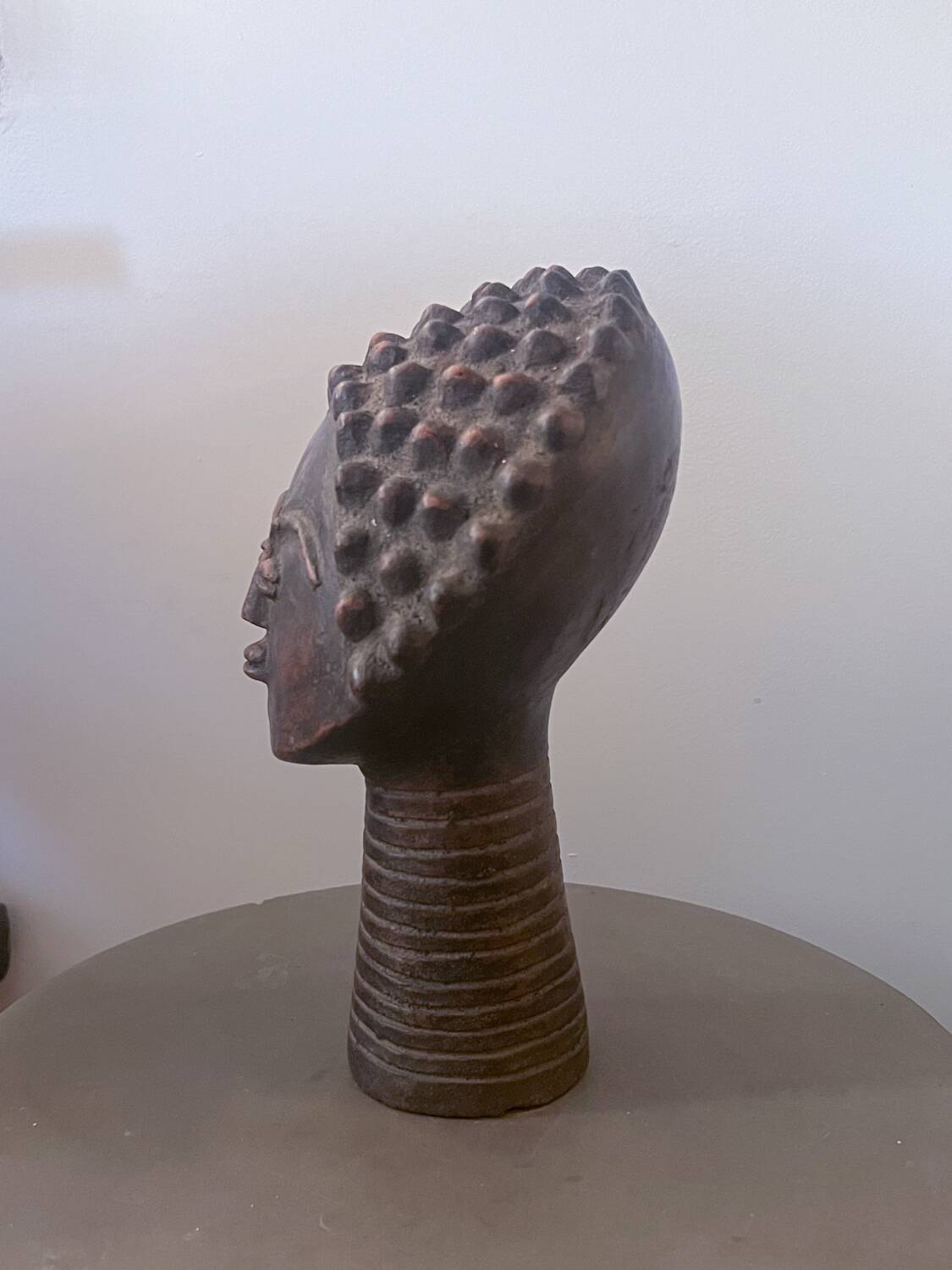 Ashanti terracotta head (Ghana)