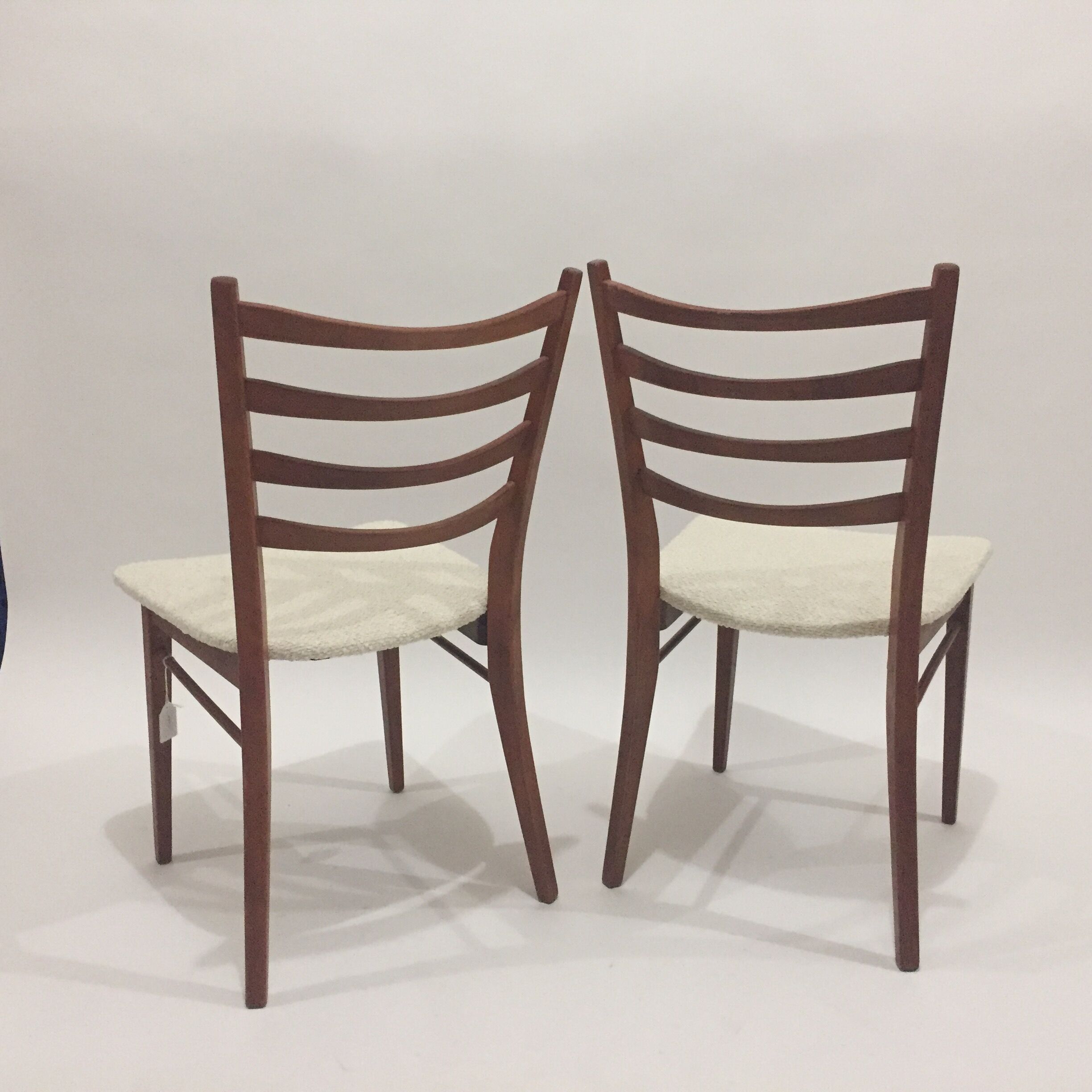 Reupholstered Scandinavian chairs