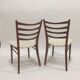 Reupholstered Scandinavian chairs