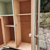 Doll wardrobe or vintage bathroom furniture