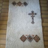 Berber wool carpet 152x87cm