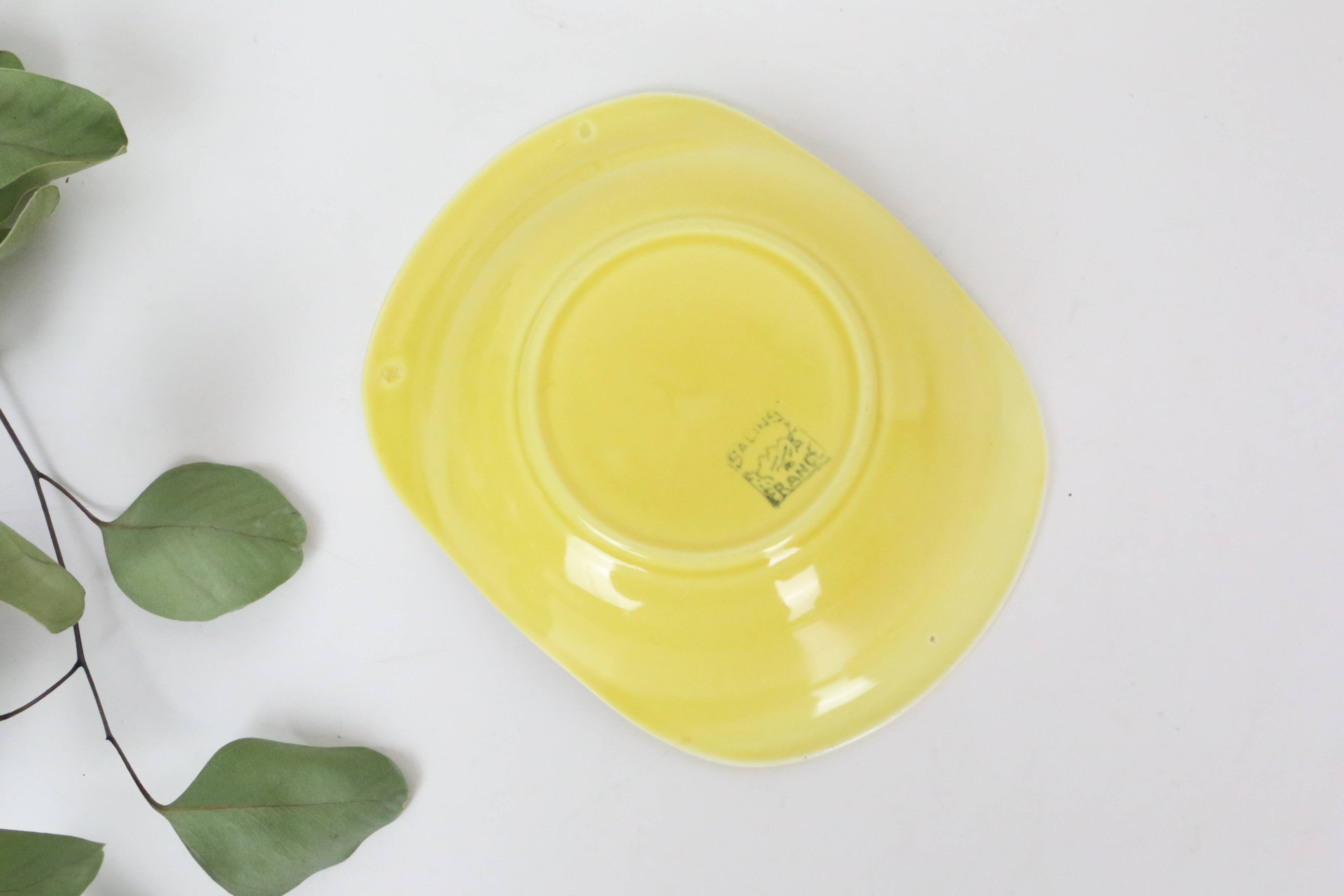 Salins ceramic bowl, 70', French manufacture