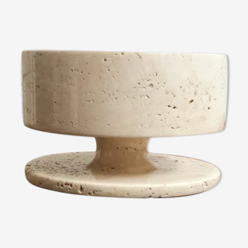 Travertine Cup Angelo Mangiarotti, Knoll International, 1960