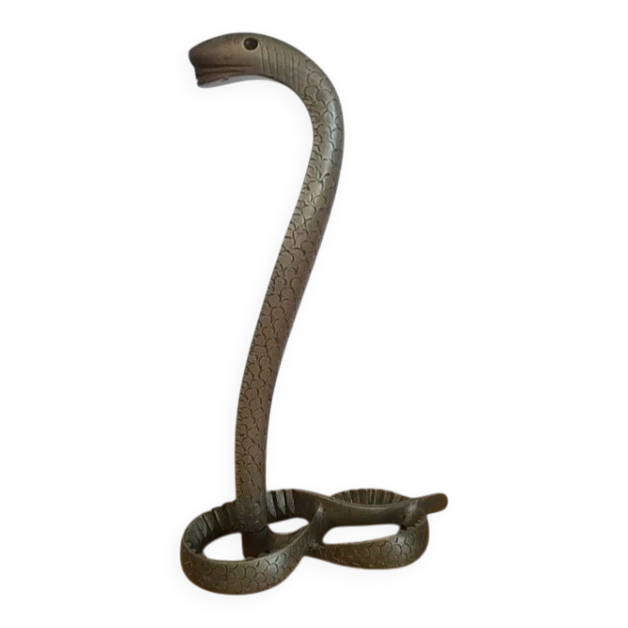 Cobra bronze lamp base