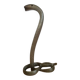 Cobra bronze lamp base