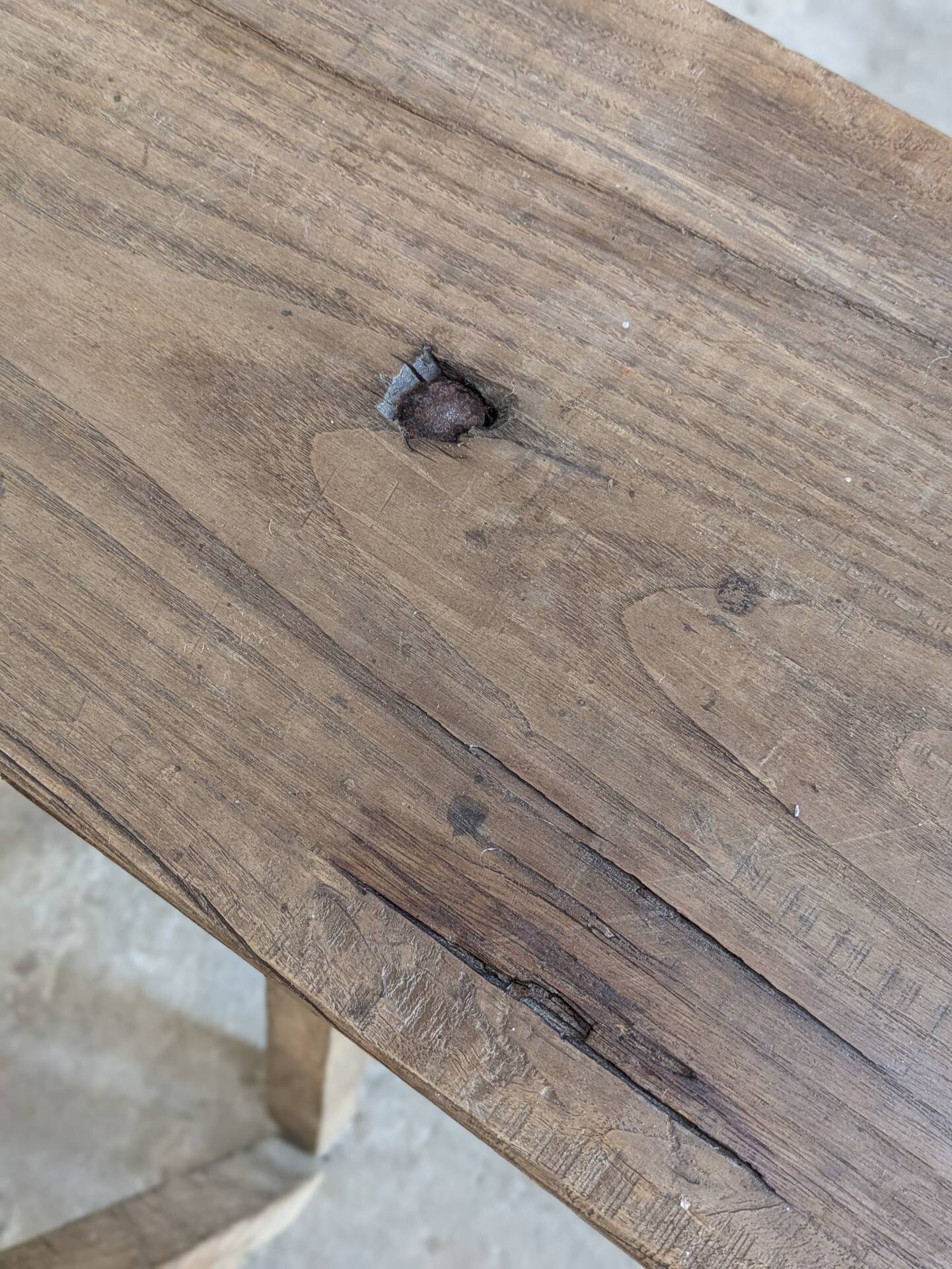 Pair of antique oak benches