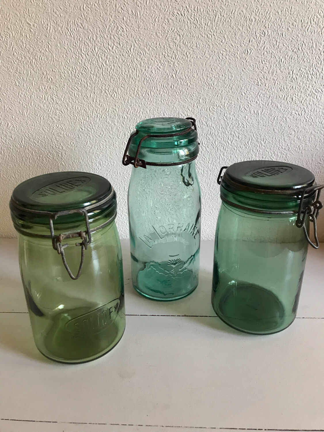 Set of 3 jars