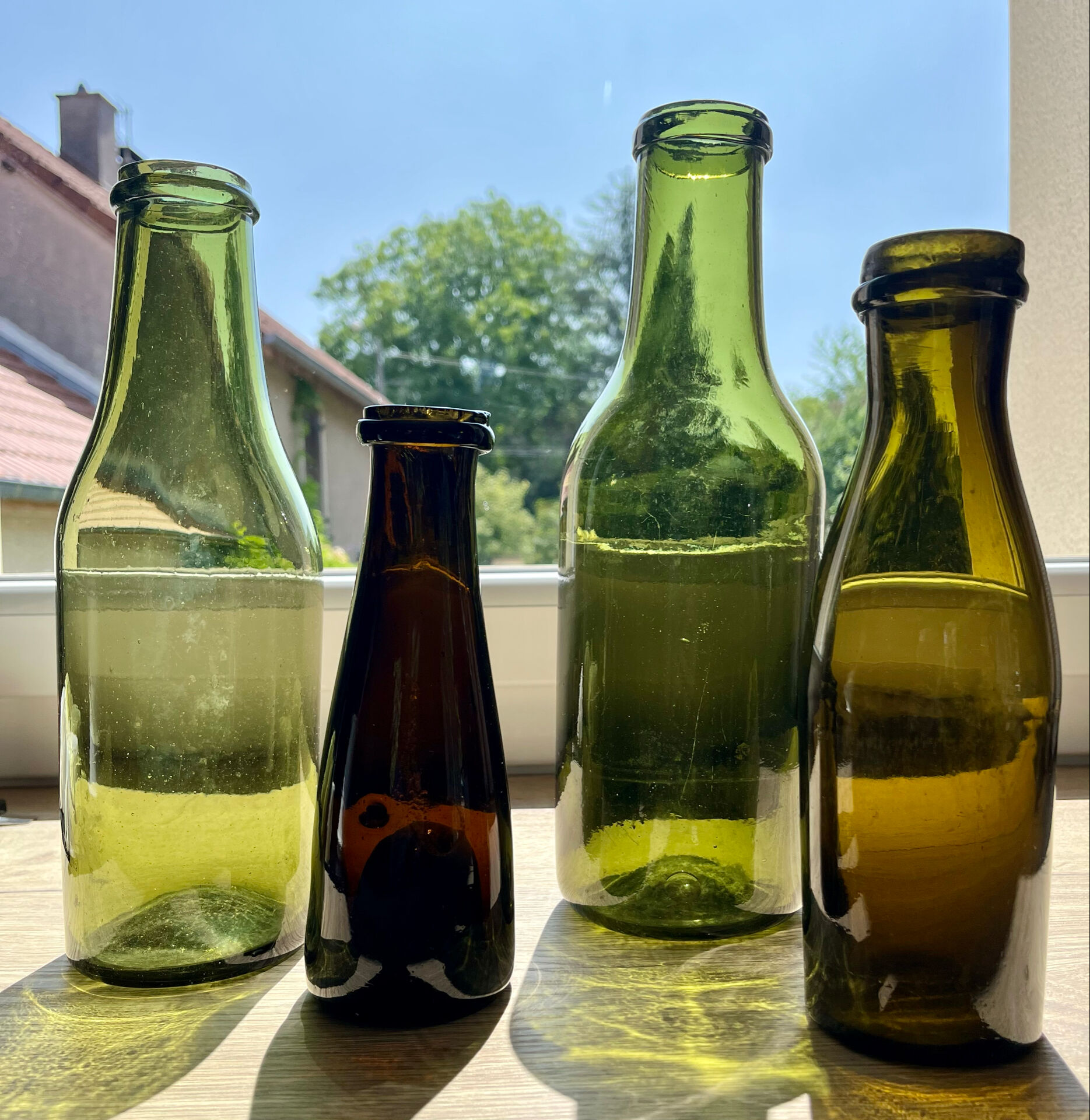 Antique bottle vase