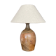Lampe grès émaillé vintage années 60
