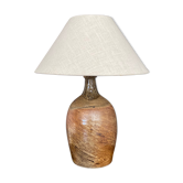 Lampe grès émaillé vintage années 60