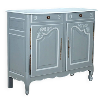 Rococo-style antique cherry wood buffet, France, 20th century