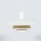 Lampe à Suspension PH4 Mid-Century par Poul Henningsen pour Louis Poulsen, Danemark, 1960s