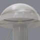 Vintage table lamp by Carlo Nason for Mazzega, 1970s.