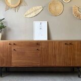 Vintage Scandinavian teak sideboard from the 60s
