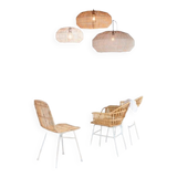 Rattan pendant light