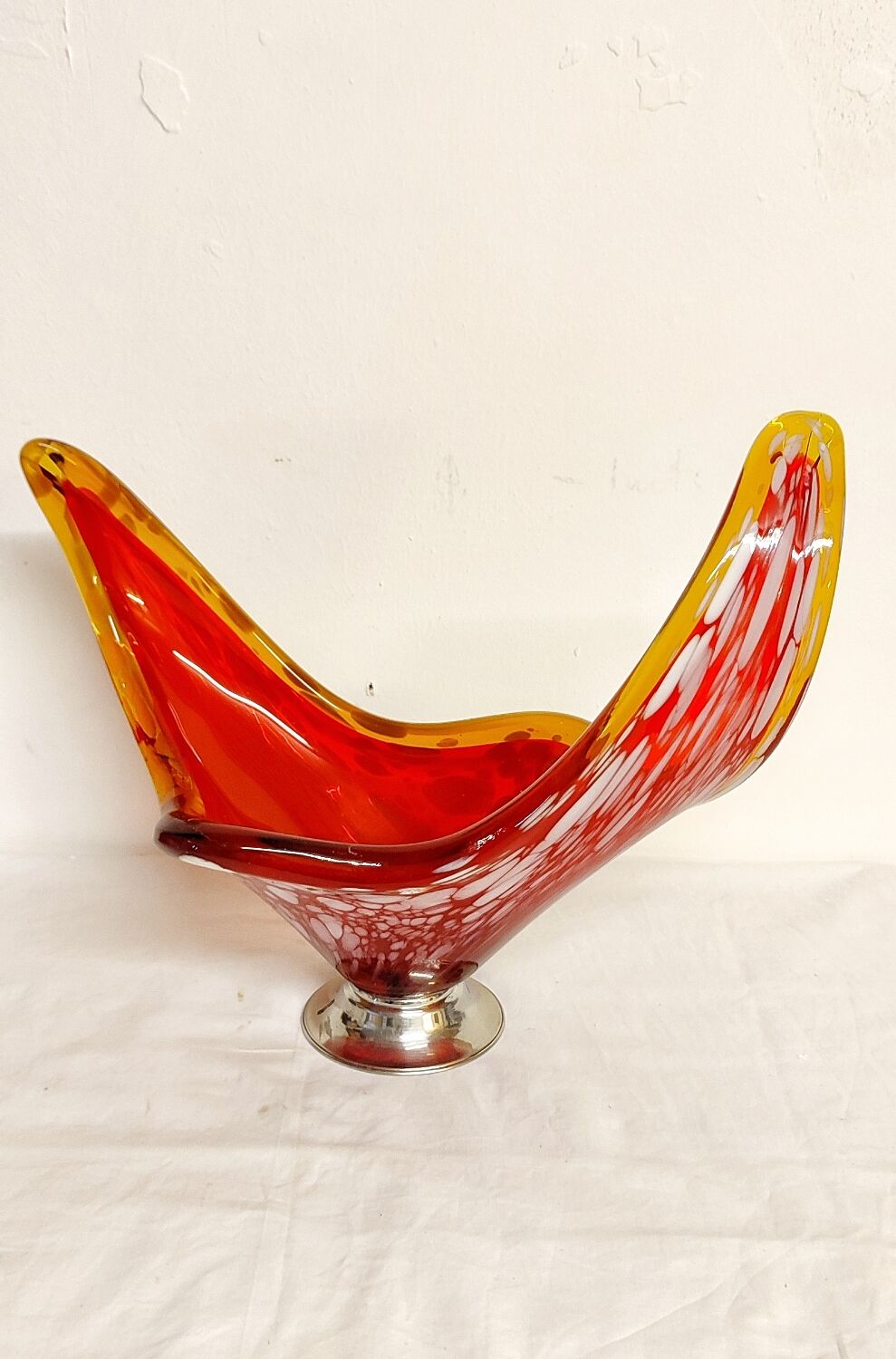 Murano glass centerpiece. Italy 1970s.