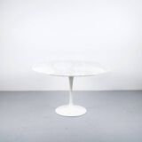EERO SAARINEN MARBLE DINING TABLE 1970s KNOLL INTERNATIONAL MANUFACTURER