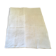 Six damask white towels and embroidered M N.