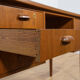 Mid-Century Danish Freestanding Teak Desk, 1960s