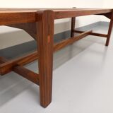 Vintage Scandinavian teak coffee table in the 60s
