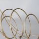 Mid century swan magazine rack by maison jansen